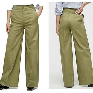 J.crew Frankie high waist wide leg pants